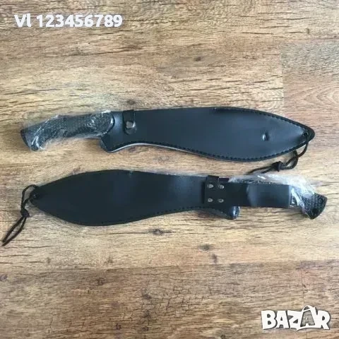 Масивно кукри фултанг с G10 дръжка 490х310 /инокс/, снимка 4 - Ножове - 52239811