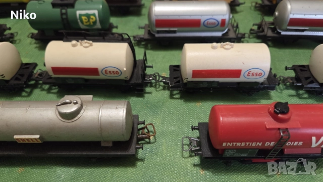 24 х вагон-цистерни. H0 (1:87) Lima, Jouef, Märklin, Fleischmann (най-ниската цена!!) , снимка 9 - Други ценни предмети - 52918159