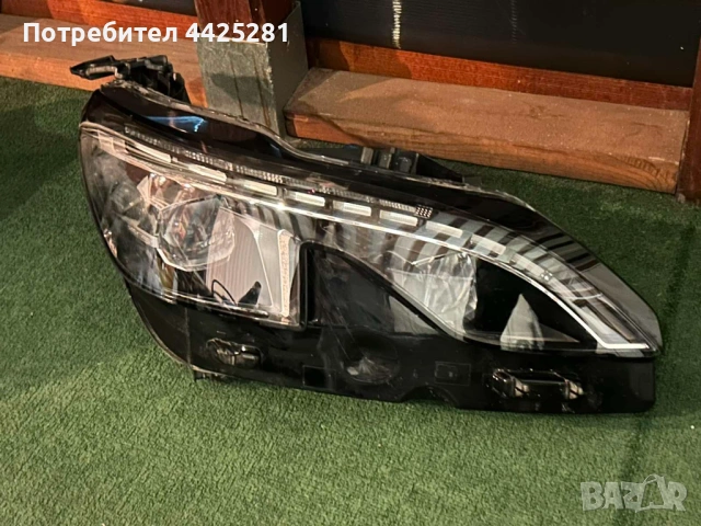 фар десен Peugeot 3008, 5008 full led 2016-2021 г. #539S. 9826572680