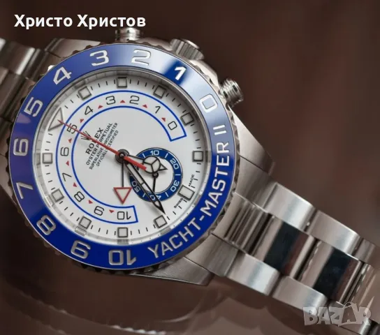 Мъжки луксозен часовник Rolex Yacht-Master II Steel – 116680 – EUR 17,150, снимка 3 - Мъжки - 47227386