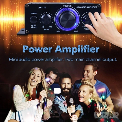 НЧ Усилвател, снимка 5 - Ресийвъри, усилватели, смесителни пултове - 53770729