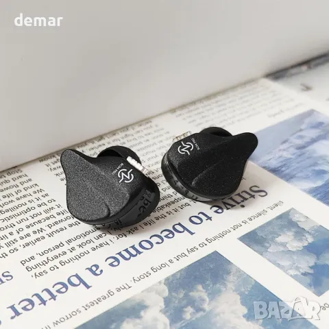 Keephifi CCZ Duet BC04 PRO HiFi слушалки за поставяне в ухото, 1BA+1DD IEM, кабелни, снимка 3 - Слушалки и портативни колонки - 49114016