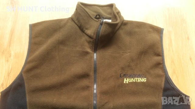 CANADAN HUNTING POLAR Vest размер L за лов поларен елек - 2373, снимка 5 - Екипировка - 53830760