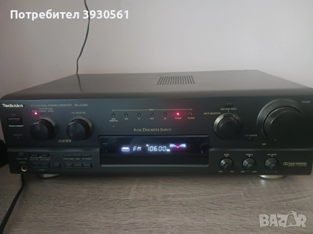 Ресивър technics sa-ax530 с оригинално дистанционно