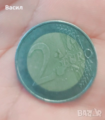 Рятка монета от 2 евро  