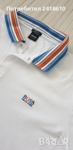 Hugo Boss Paddy 1 Pique Cotton Regular Fit Mens Size 3XL НОВО! ОРИГИНАЛНА Тениска!, снимка 1