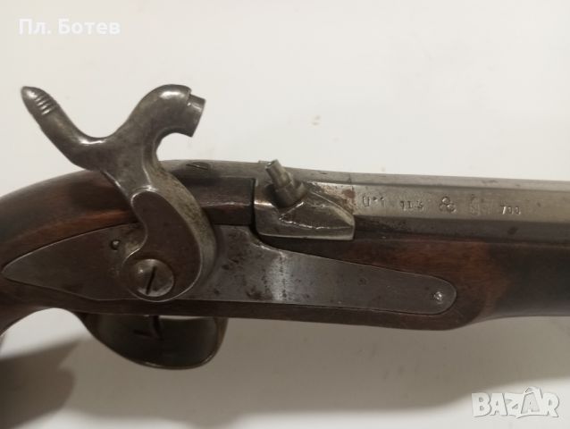Стар капсулен пистолет/револвер , снимка 7 - Антикварни и старинни предмети - 46023666