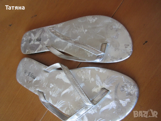 ЧЕХЛИ - KOЖA  ; ИНДИЯ  ;bottega - ИТАЛИЯ;ДЖАПАНКИ;, снимка 7 - Чехли - 12567448