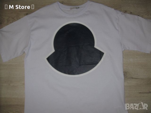 Moncler logo t-shirt оригинална тениска, снимка 3 - Тениски - 46088556