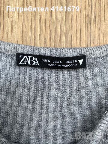 Кроп топ Zara в отлично състояние, xs-s, снимка 2 - Корсети, бюстиета, топове - 46717866