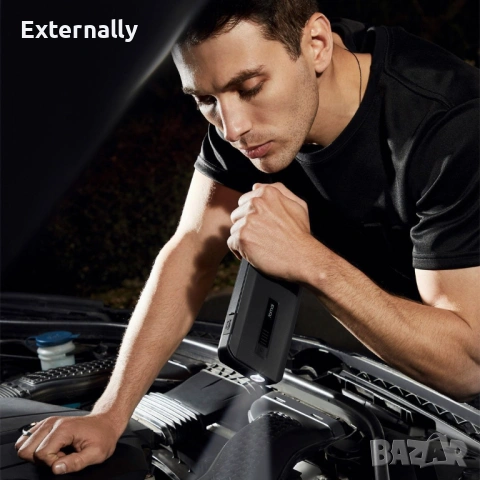 Стартерно устройство Xiaomi 70mai Jump Starter, снимка 7 - Аксесоари и консумативи - 54168375