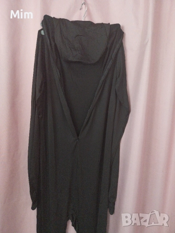 М/XL. Черен еластичен гащеризон покриващ цялото тяло , снимка 4 - Гащеризони - 52749986