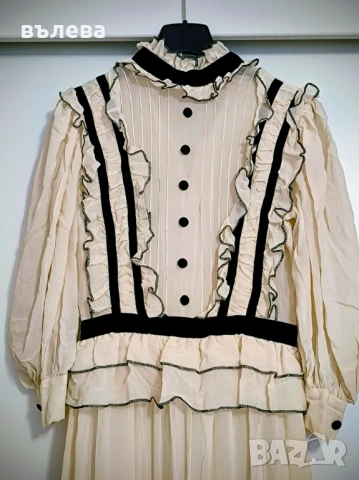 Рокля дълга стил"романтика", снимка 2 - Рокли - 53583274