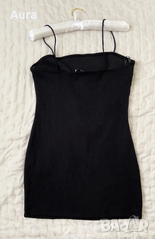 Bershka Black dress , снимка 3 - Рокли - 51746069