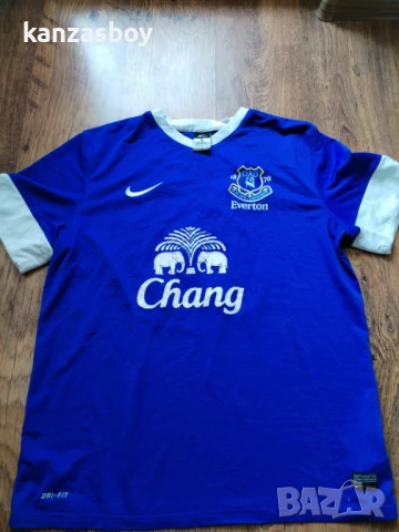 nike everton 2012-13 home shirt - футболна фенска тениска ХЛ, снимка 4 - Тениски - 50942690