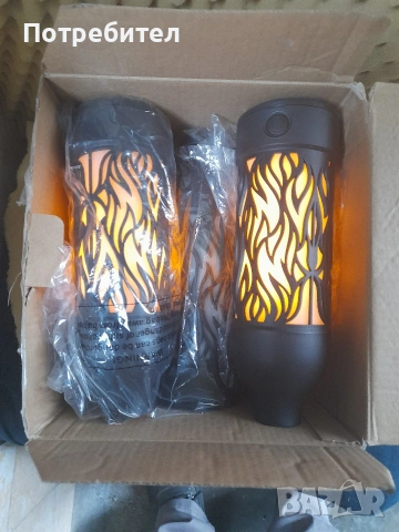 Соларни градински лампи