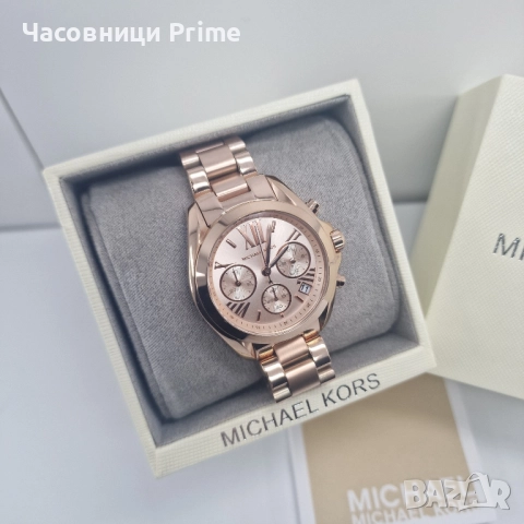 ХИТ МОДЕЛ: Michael Kors Bradshaw (MK5799) - Rose Gold, Луксозен & НОВ!, снимка 2 - Дамски - 52851995