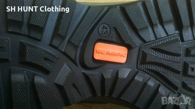 SCARPA GORE-TEX Leather Boots размер EUR 43 естествена кожа водонепромокаеми - 1421, снимка 14 - Мъжки боти - 52406426