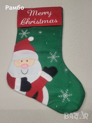 Коледен чорап за подаръци, снимка 4 - Други - 52345978