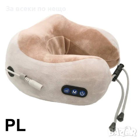 Масажна възглавница за врат с мемори пяна Код P880