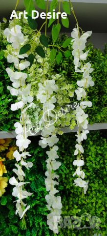 Висящи зеленини,чудесни за украси и декори, снимка 2 - Изкуствени цветя - 46397913