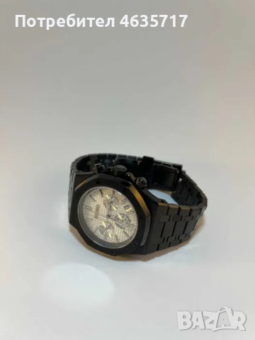 Часовник Seiko Royal Chrono Black (mod), снимка 6 - Мъжки - 52220297