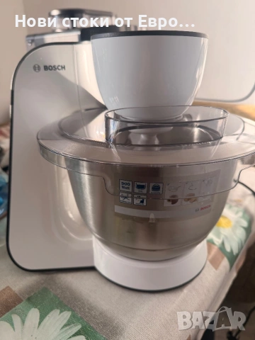 Пкухненски робот/ планетарен миксер Bosch MUM 5.   Перфектни резултати: изключително мощен мотор с м