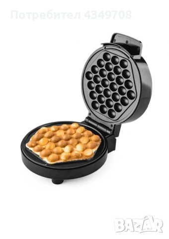 Уред за гофрети бъбъл-вафла MUHLER, 1000W, снимка 4 - Гофретници - 53277055