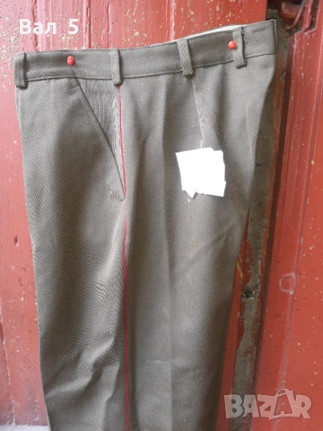 Военна соц униформа старшина БНА , НРБ. КАТО НОВА, снимка 8 - Антикварни и старинни предмети - 54081342