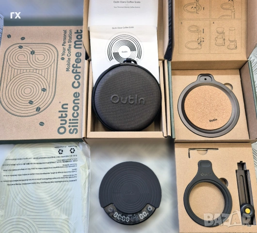 Кафемашина на батерия Outin x Kruve (Premium Gift Set) , снимка 3 - Кафемашини - 53852314