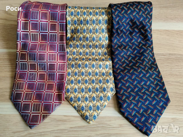 Италиански копринени вратовръзки 3, снимка 6 - Други - 53853346