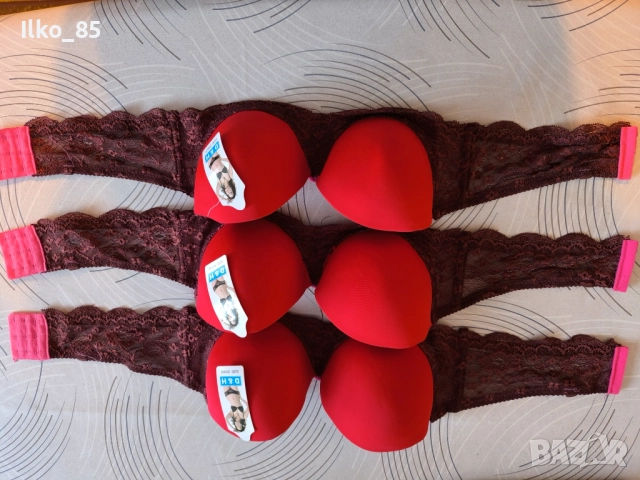 Сутиен 3 броя 80B, снимка 4 - Бельо - 51738103