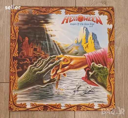 Helloween ‎– Keeper Of The Seven Keys (Part II) Немско издание 1988г Състояние на винила:визуално е , снимка 1 - Грамофонни плочи - 49091689