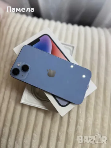 iPhone 14 128Gb Blue + ПОДАРЪК, снимка 1 - Apple iPhone - 48297108