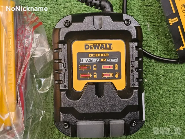 2бр Акумулаторни батерии DeWALT XR DCB183 18V 2Ah батерия + Зарядно устройство DeWALT DCB1102 12-18V, снимка 5 - Други инструменти - 48306463