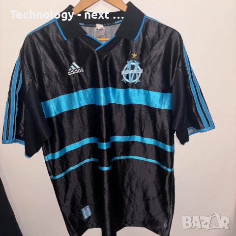Оригинална ретро футболна тениска Olympic Marseille 99-00 third jersey