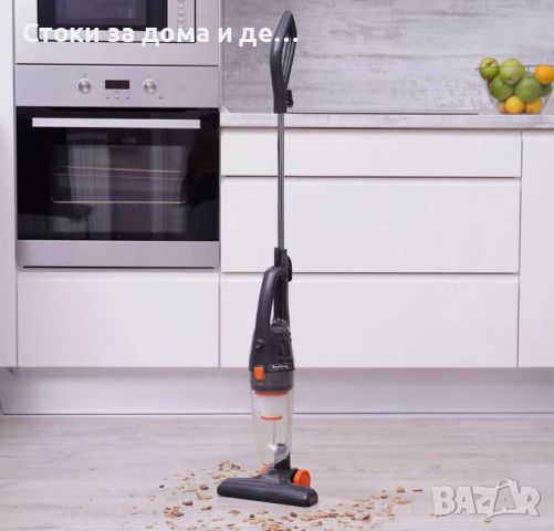 ✨Прахосмукачка Rosberg R51001A, Вертикална, 600W, 800 ml, HEPA филтър, Използване като ръчна, Черен , снимка 3 - Прахосмукачки - 46196771