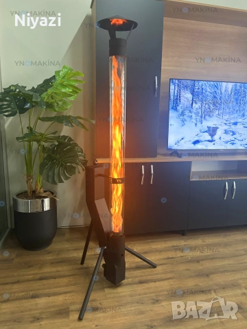 Ракетна пелетна печка - ефективна и икономична !!!, снимка 3 - Обзавеждане за заведение - 53068261