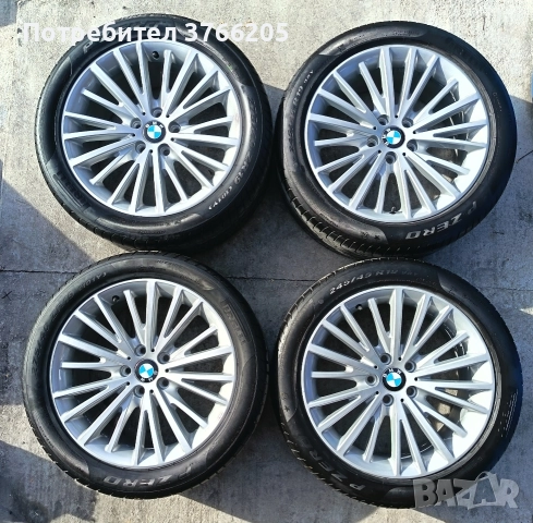 19ки джанти 5х120 BMW Style 399 с летни гуми Pirelli