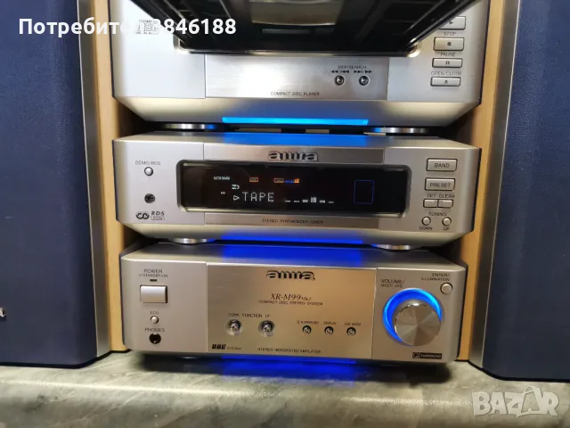 AIWA XR-M99MKII, снимка 6 - Аудиосистеми - 47251282