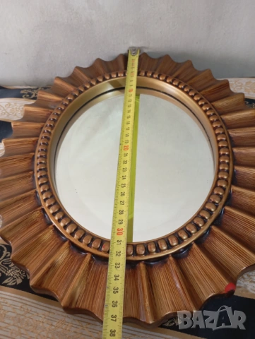Винтидж огледало за стена, снимка 3 - Огледала - 53754621