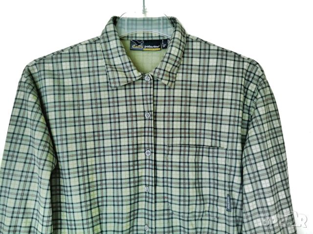 Salewa Polarlite Flannel / XL* / дамска спортна ергономична поларена риза / състояние: ново, снимка 6 - Ризи - 45356786
