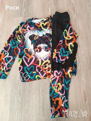 Сет за момиче пролетен 122-128, снимка 2 - Детски комплекти - 54238935