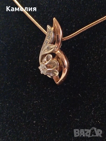 Руско злато , снимка 8 - Колиета, медальони, синджири - 52635010