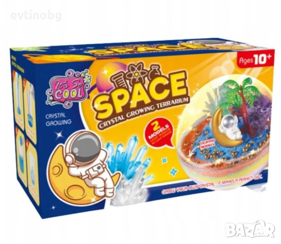 Терариум за растящи кристали - Образователен научен комплект, снимка 5 - Образователни игри - 53838494