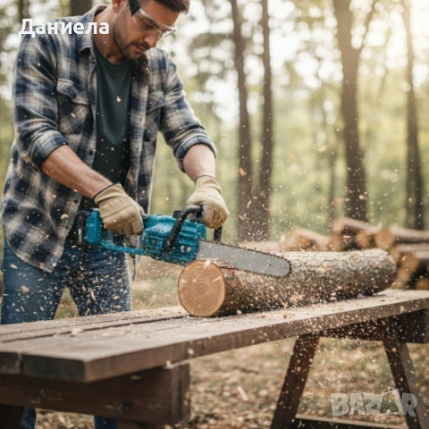 Комплект акумулаторна резачка 30см с маслен филтър и дисплей 36V8A, снимка 5 - Други инструменти - 53783713