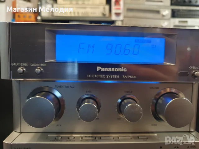 Аудиосистема Panasonic SA-PM20 с две тонколони. В отлично техническо и визуално състояние., снимка 13 - Аудиосистеми - 47981787