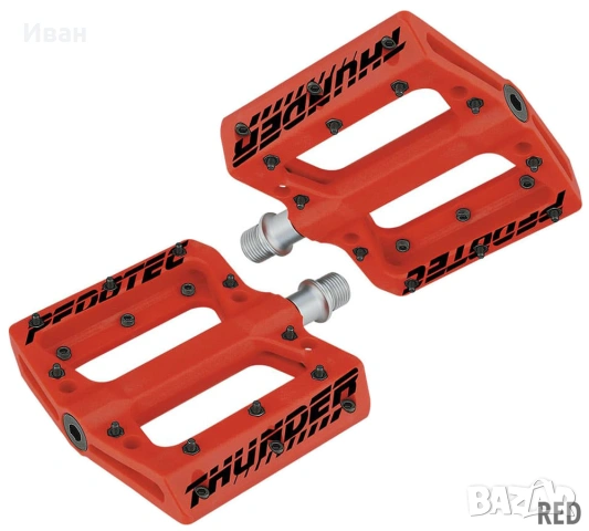 Платформени педали с пинове Pedotec Thunder 183 , снимка 4 - Части за велосипеди - 53187879