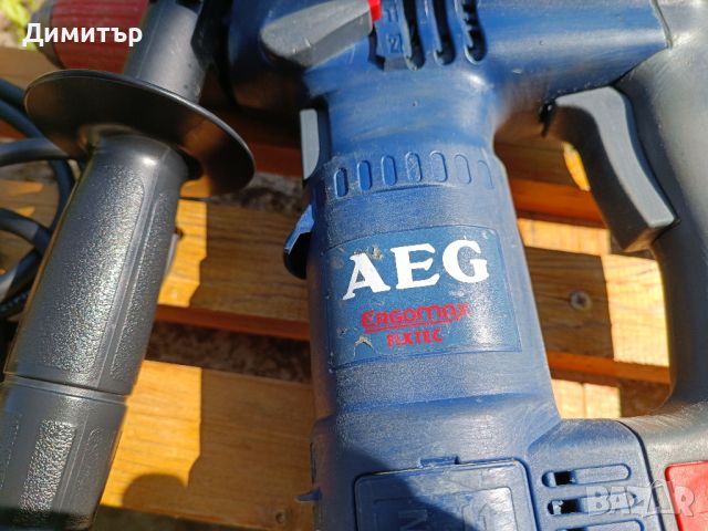 AEG Ergomax бормашина 750W, снимка 8 - Бормашини - 45701410