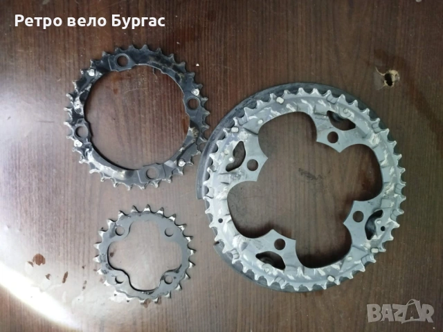 Плочи от курбел  44,32,21  за велосипед Колело , снимка 2 - Части за велосипеди - 53487653